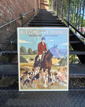 Load image into Gallery viewer, Blessing of the Hounds Travel Poster