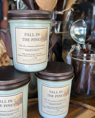 Fall in the Pines Candle
