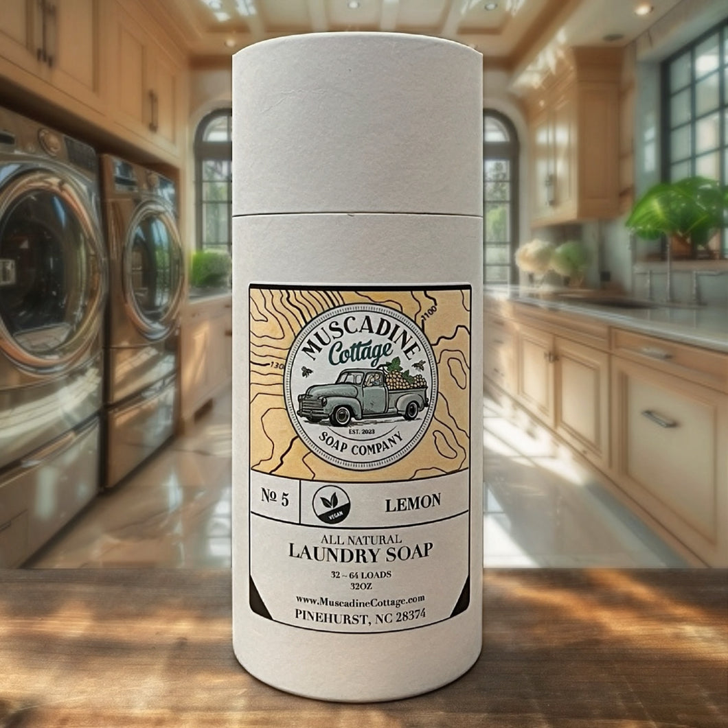 Lemon Laundry Soap