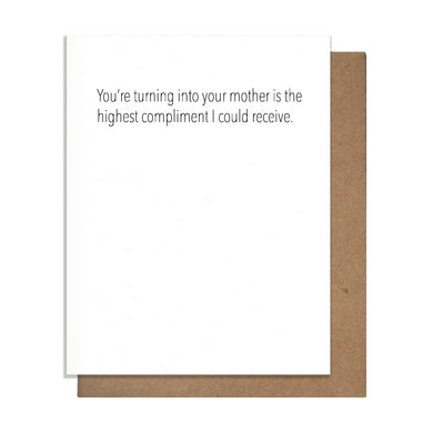 Turning Into Mom - Mother's Day Card