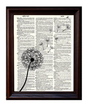 Load image into Gallery viewer, Dandelion Dictionary Print