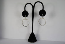 Load image into Gallery viewer, Sterling Silver Hammered Circle Earrings