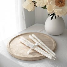 Load image into Gallery viewer, Swirl Taper Candles - Set of 2
