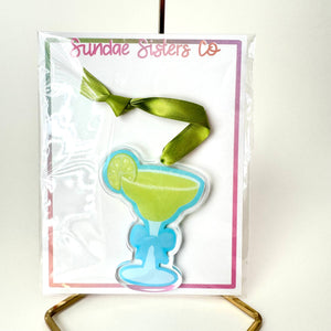 Acrylic Margarita Ornament