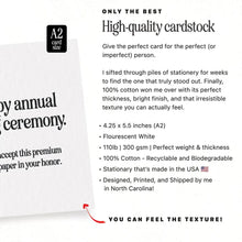 Load image into Gallery viewer, Annual Aging Ceremony Card