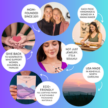 Load image into Gallery viewer, Mother-In-Law Crystal Mantra Necklace