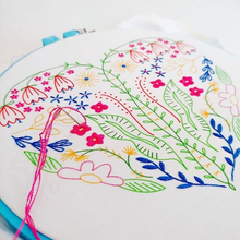 Load image into Gallery viewer, Full Heart Embroidery Kit