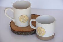 Load image into Gallery viewer, Ceramic Bee Stamped Mug