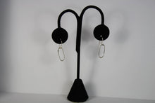 Load image into Gallery viewer, Sterling Silver Small Oval Earrings