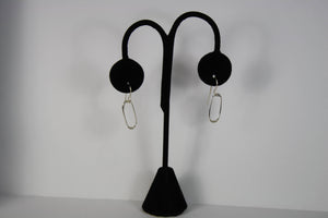 Sterling Silver Small Oval Earrings
