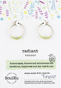 Radiant Mantra Earrings