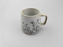 Load image into Gallery viewer, Flowers Stoneware Mug