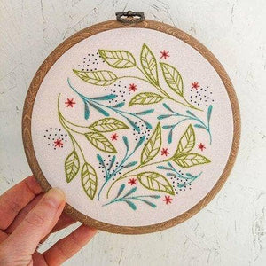 Leaf Dance Embroidery Kit