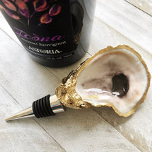 Load image into Gallery viewer, Oyster Shell Wine Stopper