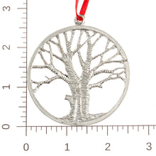 Load image into Gallery viewer, Pewter Tree of Life Ornament