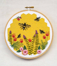 Load image into Gallery viewer, Bee Lovely Embroidery Kit