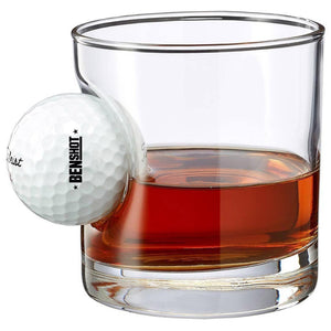 Golf Ball Rocks Glass