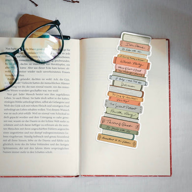 Book Tracker Bookmark