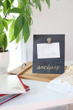 Load image into Gallery viewer, Metal Recipe Stand