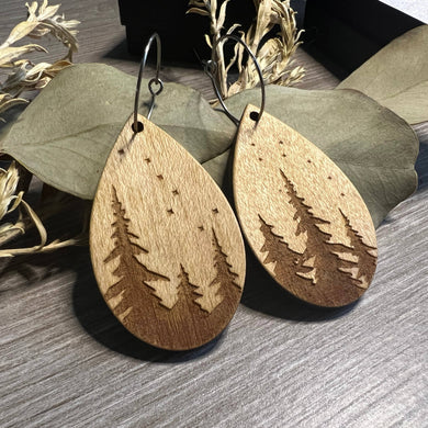 Constellation in the Pines Earrings