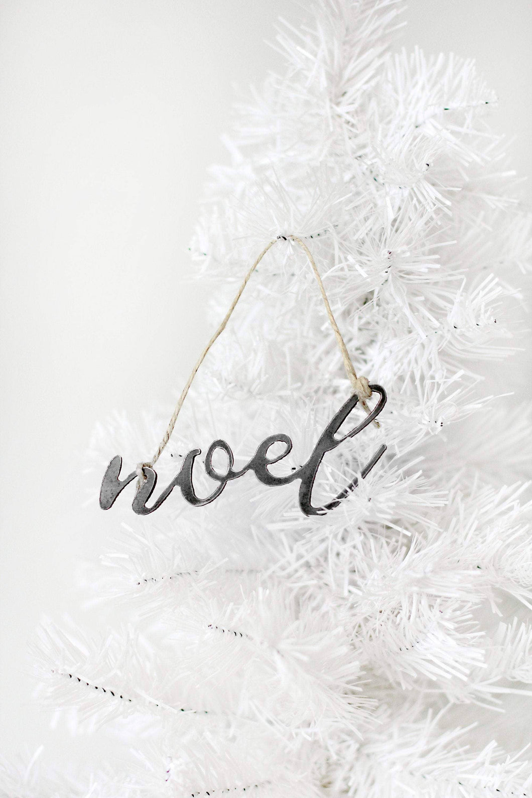 Metal Noel Tree Ornament