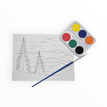 Load image into Gallery viewer, Blue Ridge Sunset Mini Masterpiece Watercolor Kit