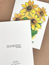 Load image into Gallery viewer, Black Eyed Susan Card