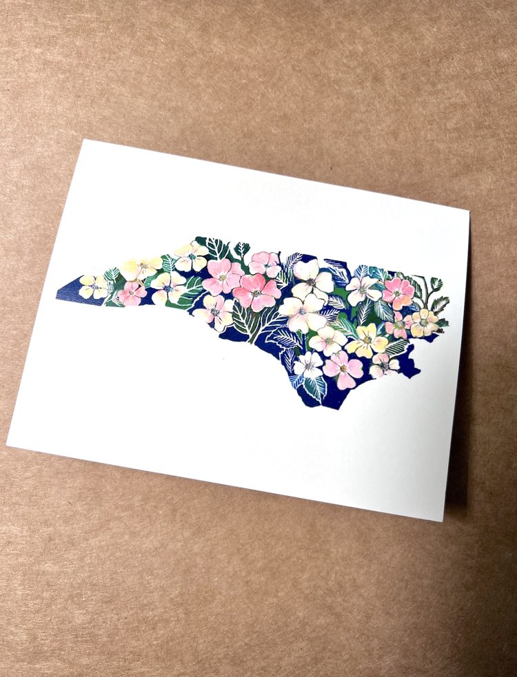 NC Dogwoods Card