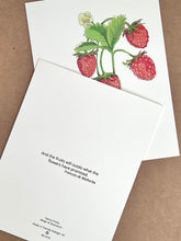 Load image into Gallery viewer, Strawberry Card