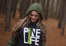 Load image into Gallery viewer, Raglan Pine Life Hoodie