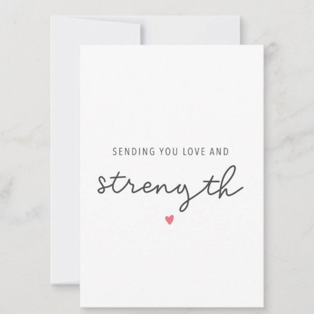 Sending You Strength Card