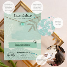 Load image into Gallery viewer, Friendship Mantra Necklace