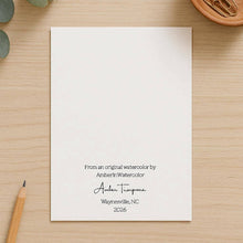 Load image into Gallery viewer, Peeking In to Say Hi Greeting Card