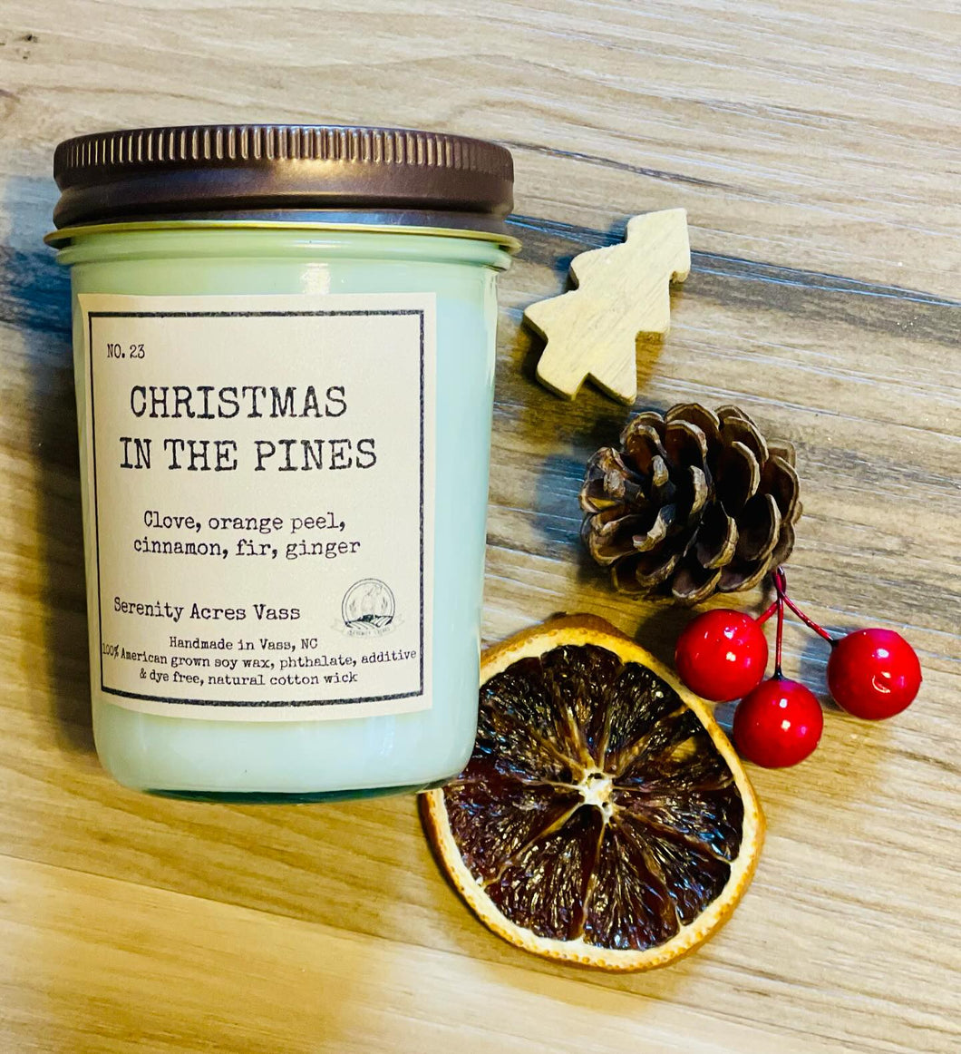 Christmas in the Pines Candle