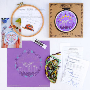 Leaf Dance Embroidery Kit