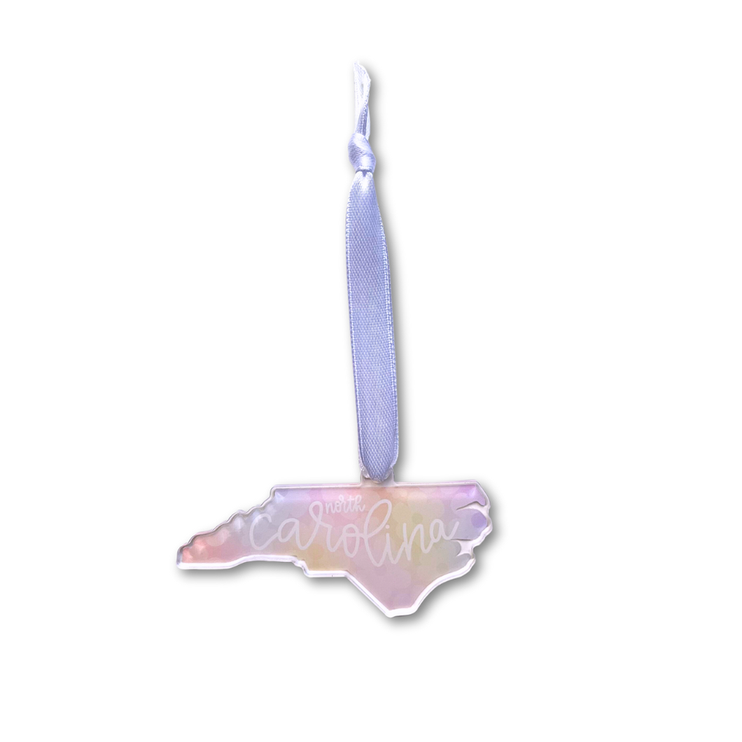 Floral NC Ornament