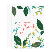 Load image into Gallery viewer, Thanks Flowers Greeting Card