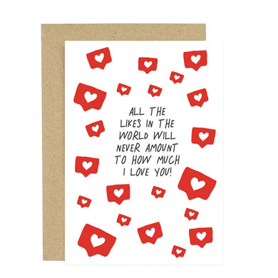 All the Likes Card