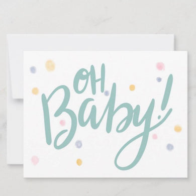 Oh Baby Card