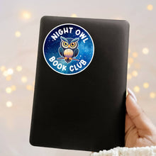 Load image into Gallery viewer, Night Owl Book Club Sticker