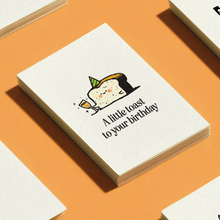 Load image into Gallery viewer, A Little Birthday Toast Card