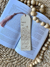 Load image into Gallery viewer, No Shelf Control Wood Bookmark