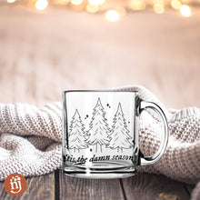 Load image into Gallery viewer, &#39;Tis The Season Glass Mug