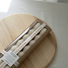 Load image into Gallery viewer, Hourglass Taper Candles- Set of two