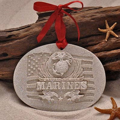 U.S. Marines Corp Sand Ornament