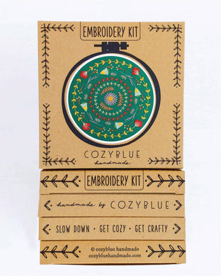 Greenery Embroidery Kit