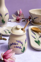 Load image into Gallery viewer, Ceramic Pinecone Honey Pot w Dipper