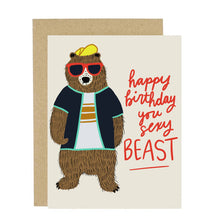 Load image into Gallery viewer, Sexy Beast Birthday Card