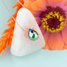 Load image into Gallery viewer, Mother-In-Law Crystal Mantra Necklace