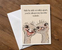 Load image into Gallery viewer, My Favorite Weirdo Card